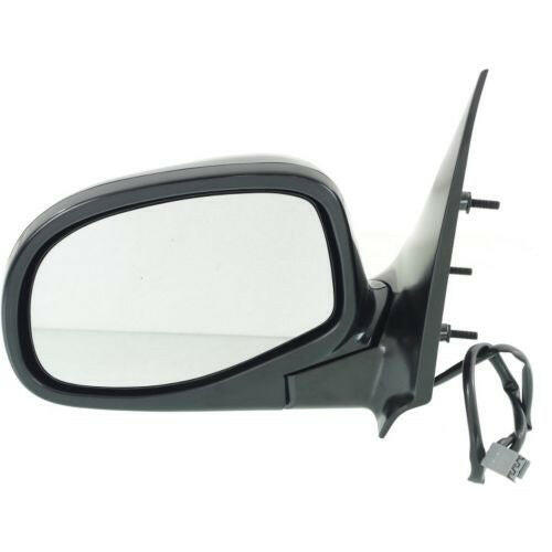 1993-1997 Ford Ranger Mirror LH, Power, Non-heated, Manual Fold, Textured.