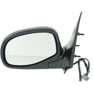 1993-1997 Ford Ranger Mirror LH, Power, Non-heated, Manual Fold, Textured.