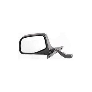 1992-1997 Ford F-250 Pickup Mirror LH, Manual Folding, Black, Paddle Design.