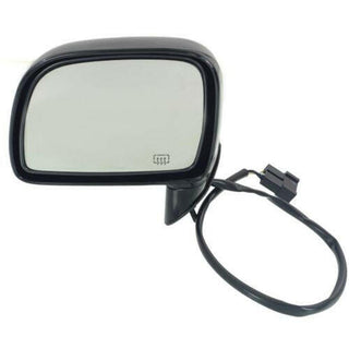 1995-1996 Lincoln Town Car Mirror LH, Power, Heated, Manual Fold, w/o Memory.