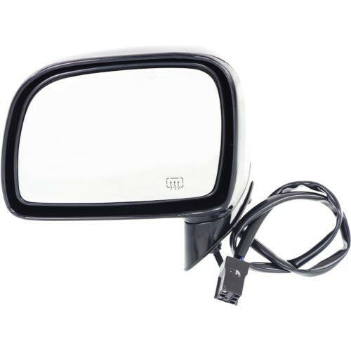 1997 Lincoln Town Car Mirror LH, Power, Heated, Manual Folding, w/o Memory.