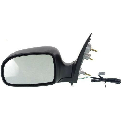 1995-1998 Ford Windstar Mirror LH, Power, Non-heated, Textured, Manual Fold.