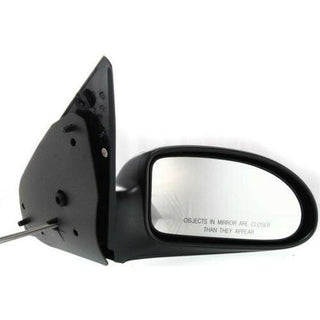 2000-2002 Ford Focus Mirror RH, Manual Remote, Non-heated, Non-fold, Textured.