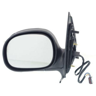 1997-2002 Ford Expedition Mirror LH, Power, Heated, Manual Fold, w/o Signal.
