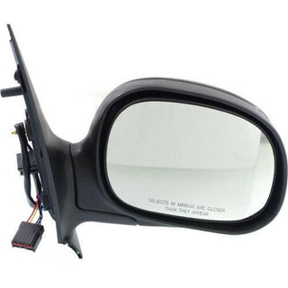 1997-2002 Ford Expedition Mirror RH, Power, Heated, Manual Fold, w/o Signal.