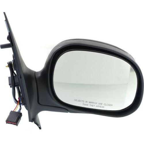 1997-2002 Ford Expedition Mirror RH, Power, Heated, Manual Fold, w/o Signal.