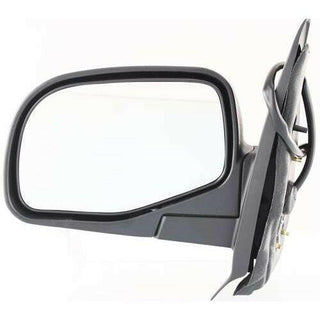 2001-2005 Ford Explorer Mirror LH, Power, Non-heated, Manual Fold, Textured.
