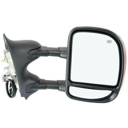 2000-2005 Ford Excursion Mirror RH, Power, Heated, Man Folding, Towing.