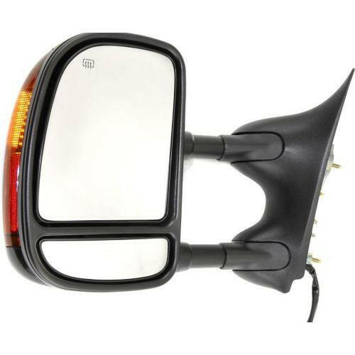 2003-2007 F-250 Pickup Super Duty Mirror LH, Power, Heated, Manual Fold, Towing.
