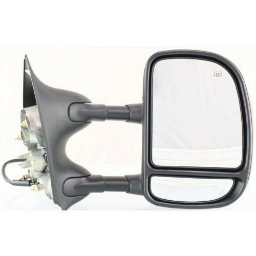 2003-2007 F-250 Pickup Super Duty Mirror RH, Power, Heated, Manual Fold, Towing.