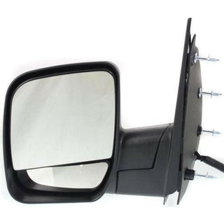 2002-2007 Ford Econoline Van Mirror LH, Power, Dual, w/Puddle Lamp, Manual Fold.