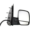 2002-2007 Ford Econoline Van Mirror RH, Power, Dual, w/Puddle Lamp, Manual Fold.