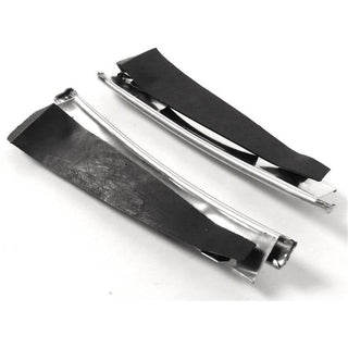1968-1972 Chevy Chevelle Fender Molding, Upper Rear At Windshield, Pair - Classic 2 Current Fabrication