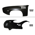 1971 Plymouth Barracuda Front Fender w/Louver Holes LH.
