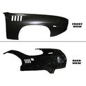 1971 Plymouth Barracuda Front Fender w/Louver Holes RH.