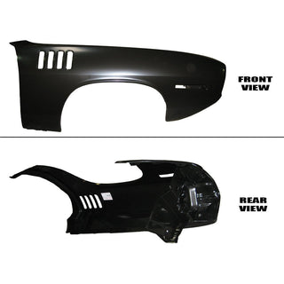 1971 Plymouth Barracuda Front Fender w/Louver Holes RH.