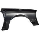 1991-1993 Ford Mustang Fender W/ Moulding Hole LH.