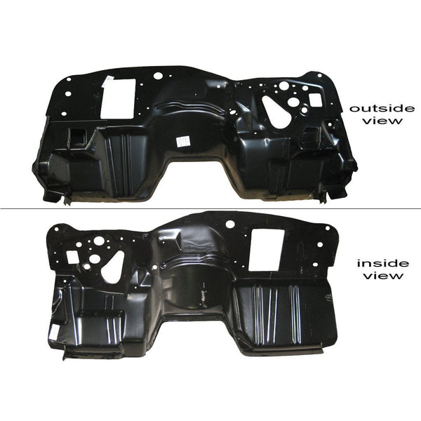 1967 Chevy Camaro Firewall Panel Complete With Air Conditioning.