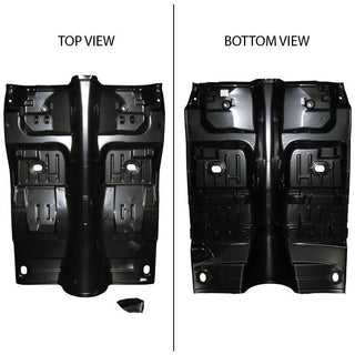 1970-1973 Pontiac Firebird Floor Pan Assembly Auto Trans W/O Braces W/O Parking Brake Cable Cover.