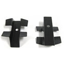 1973-1981 Chevy Camaro Console To Floor Mounting Bracket 2 Piece Set.