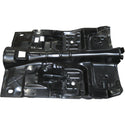 1975-1981 Chevy Camaro Floor Pan Assembly Manual Trans With Braces and Torque Box With Transmission Hump.