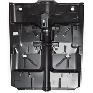 1962-1967 Chevy Nova Floor Pan Assembly OE Type W/Auto Trans Hole, Floor Pan hump & Bucket Seat Mounting Bracket.