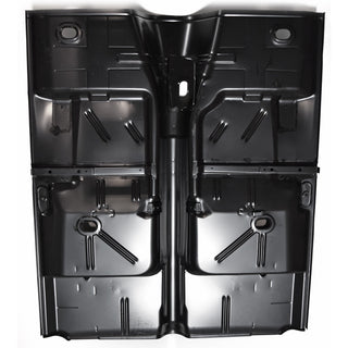 1962-1967 Chevy Nova Floor Pan Assembly OE Type W/Auto Trans Hole, Floor Pan hump & Bucket Seat Mounting Bracket.