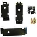 1964-1965 Chevy El Camino Console Mounting Bracket Set Manual Trans 3 Piece Set.