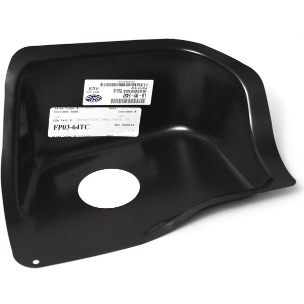 1964-1967 Chevy Chevelle Transmission Tunnel Plate W/O Console.