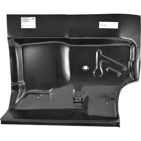 1968-1969 Buick Special Under Rear Seat Floor Panel Patch RH.