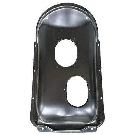 1967-1972 Chevy P/U Transmission Cover High Hump With Transmission and Transfer Case Shifter Cutout.