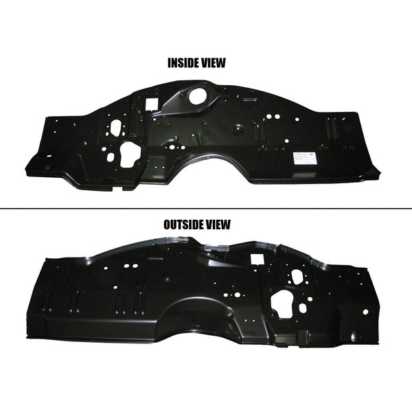 1968-1970 Plymouth Belvedere Firewall Panel Complete W/O A/C.