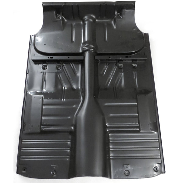 1955-1957 Chevy Bel Air 2 Door Hardtop Complete Floor Pan With Braces.