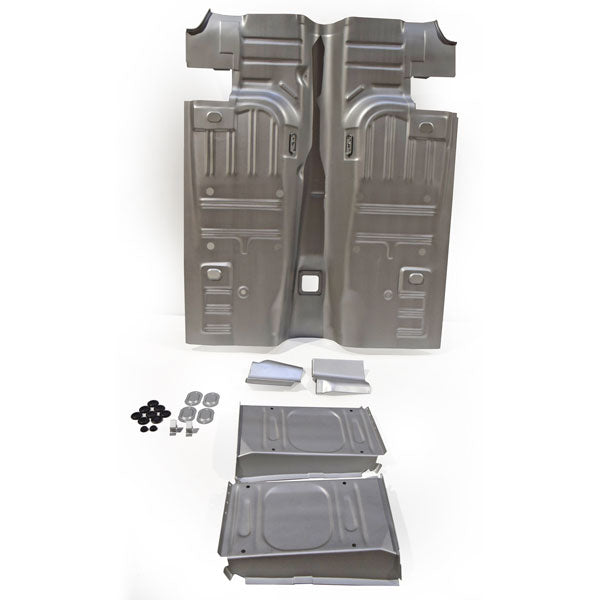 1964-1968 Ford Mustang Coupe/Fastback Complete Floor Pan With Seat Platforms.