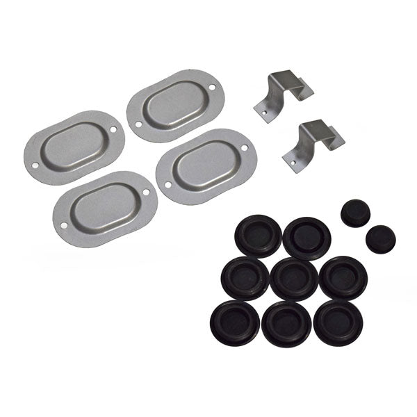 1964-1968 Ford Mustang Coupe/Fastback Complete Floor Pan With Seat Platforms.