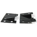 1965-1970 Ford Mustang Fastback Rear Seat Bracket Pair.