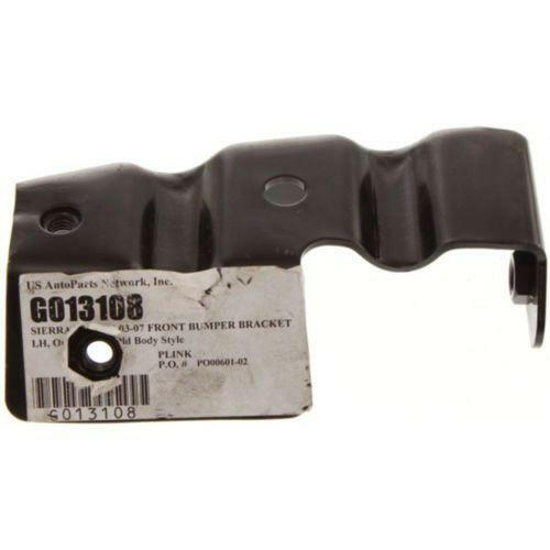 2003-2007 GMC Sierra 1500 HD Front Bumper Bracket LH, Outer, Steel.