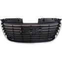 2007-2014 GMC Yukon XL 1500 Grille, Textured, w/Chrome Frame-NSF.