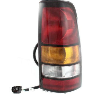 2004-2007 GMC Sierra Pickup Tail Lamp RH, Assembly, Fleetside.