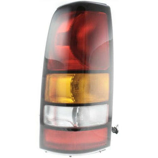 2004-2007 GMC Sierra Pickup Tail Lamp LH, Assembly, Fleetside.