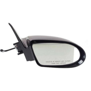 1995-2001 Geo Metro Mirror RH, Manual Remote, Non-heated, Non-folding.