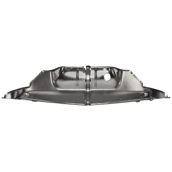 1957 Chevy Passenger Car Front Lower Filler Panel Chrome.