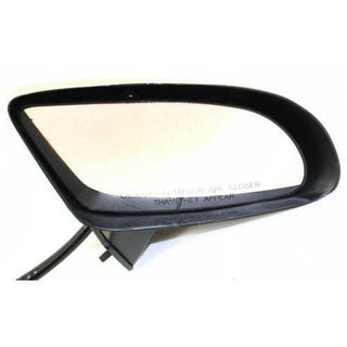 1986-1990 Chevy Caprice Mirror RH, Manual Remote, Non-heated, Non-fold, Sport.