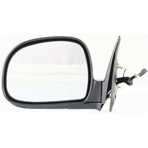 1994-1997 Chevy S-10 Pickup Mirror LH, Power, Non-heated, Manual Fold.