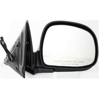 1995-1997 Chevy Blazer Mirror RH, Power, Non-heated, Manual Folding.