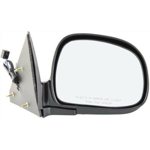 1998-2004 Chevy S-10 Pickup Mirror RH, Power, Non-heated, Manual Fold.