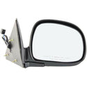 1998-2005 Chevy Blazer Mirror RH, Power, Non-heated, Manual Folding.