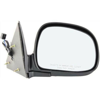 1998-2005 Chevy Blazer Mirror RH, Power, Non-heated, Manual Folding.