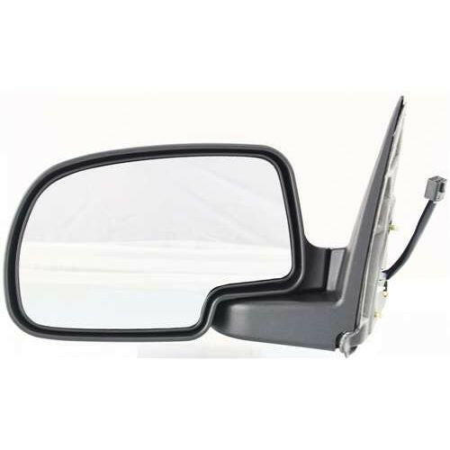 1999-2002 Chevy Silverado Mirror LH, Power, Non-heated, Manual Fold.