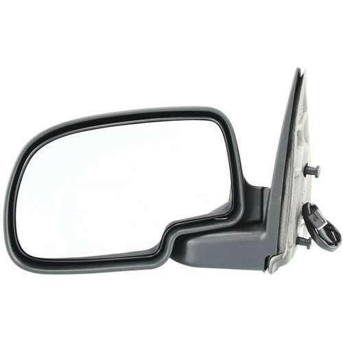 1999-2002 Chevy Silverado Mirror LH, Power, Non-heated, Manual Fold.
